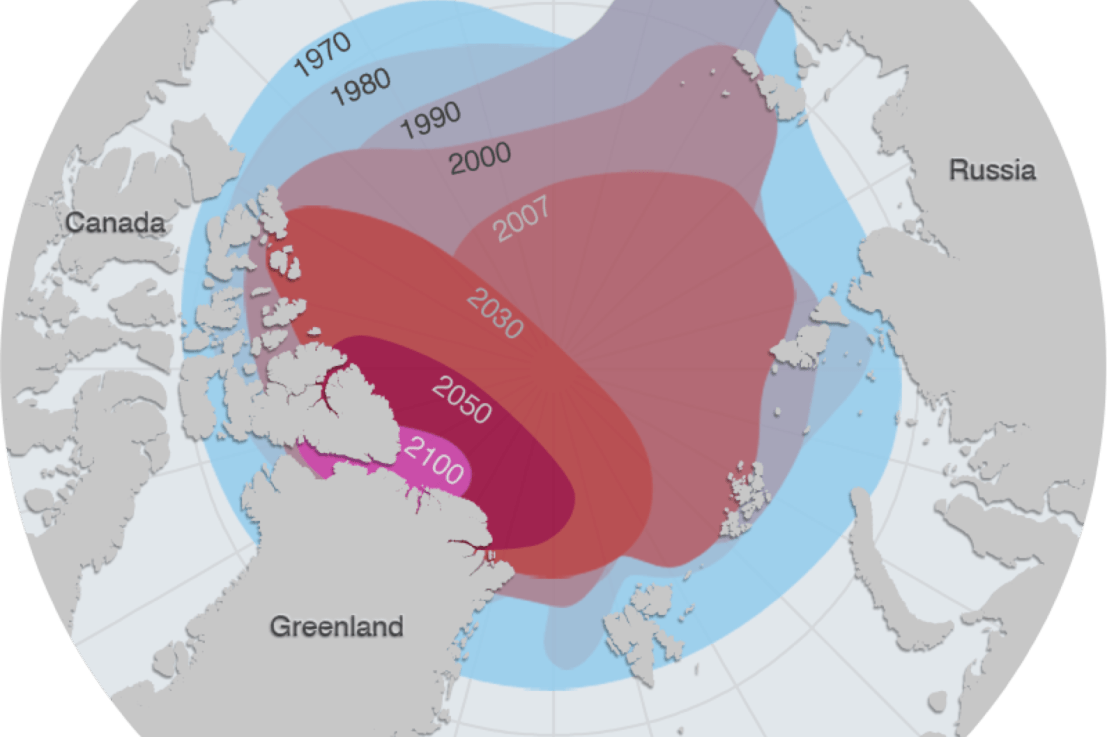 Climate change and the receding of Arctic sea&nbsp;ice
