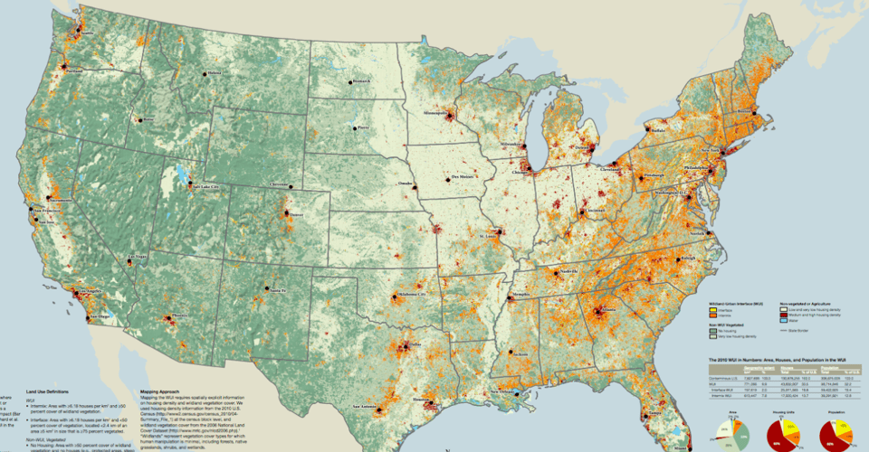 Wildland-Urban Interface Maps