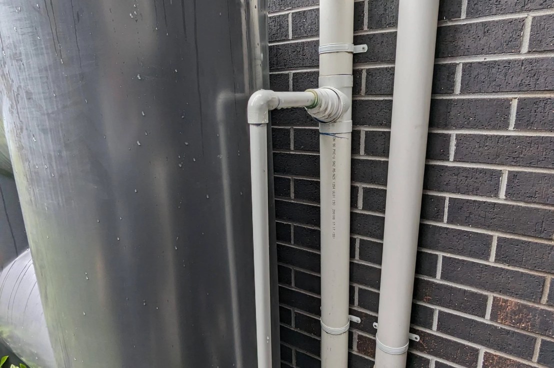 Detention Tank Overflow&nbsp;Pipes